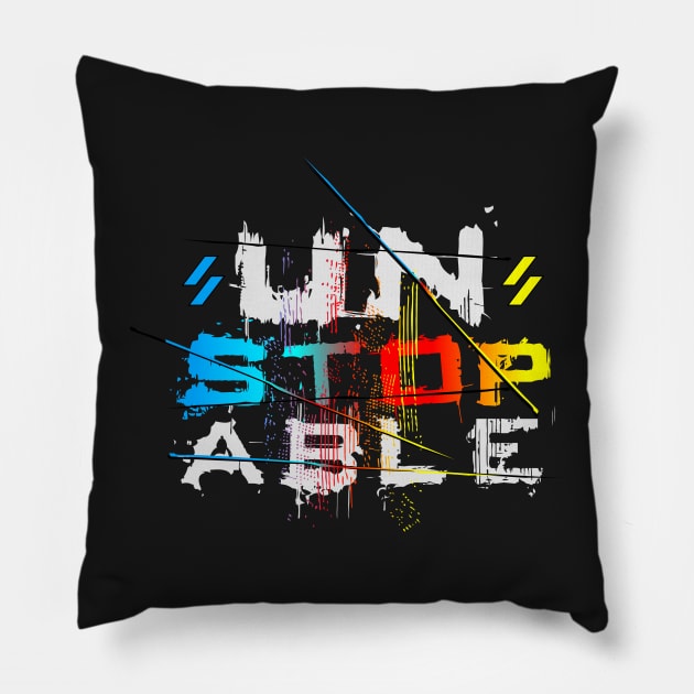 Unstoppable Pillow by Fashionlinestor