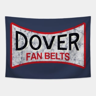 Dover Fan Belts (Original Design - Dark Navy - Worn) Tapestry