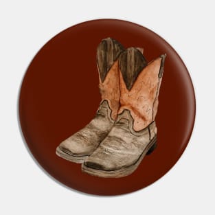 These boots are made for walking Pin