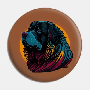 Cute Newfie Pin