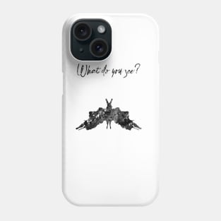 Rorschach inkblot test Phone Case