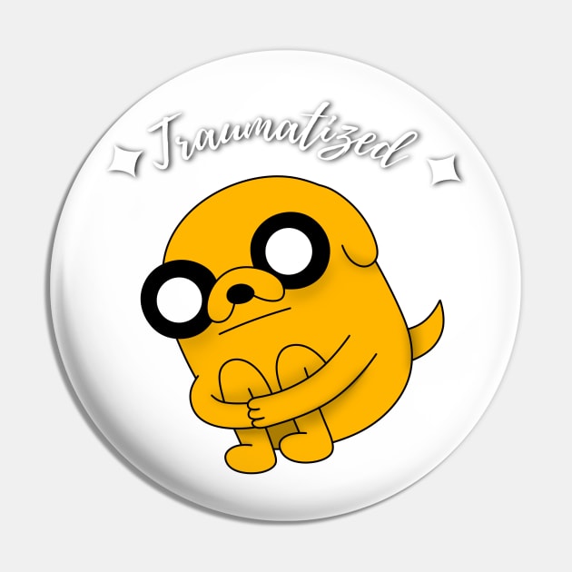 Jake Traumatized Pin by Arty Neko