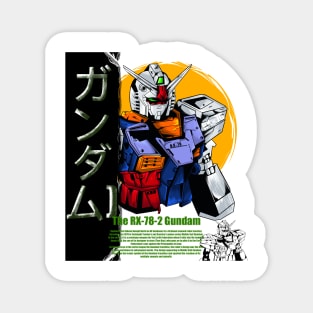 RX 78 ILLUSTRATION Magnet