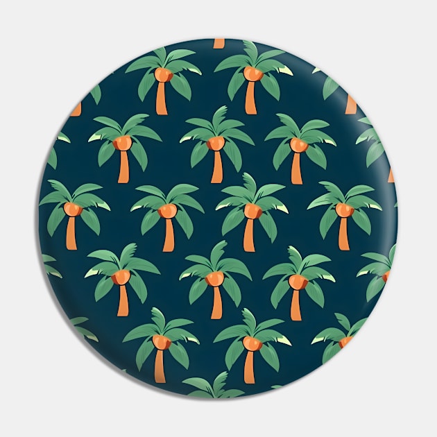 Midnight Coconut Pin by StudioThink