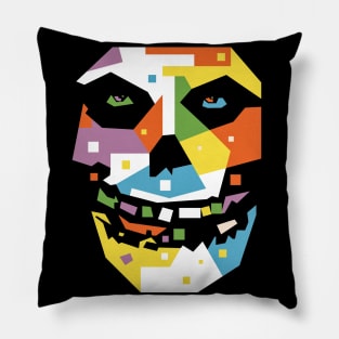 METAL SKULL MASK Pillow