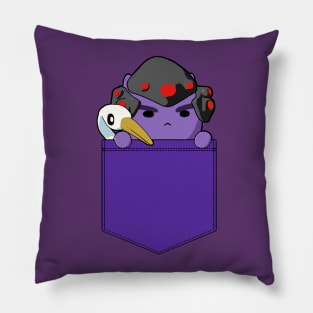 Widowmeowker "PocketKatsu" - Katsuwatch Pillow