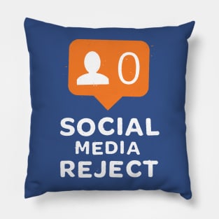 Social Media Reject - Instagram Pillow