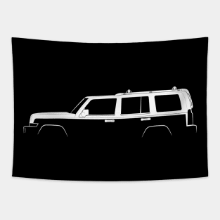 Jeep Commander Silhouette Tapestry