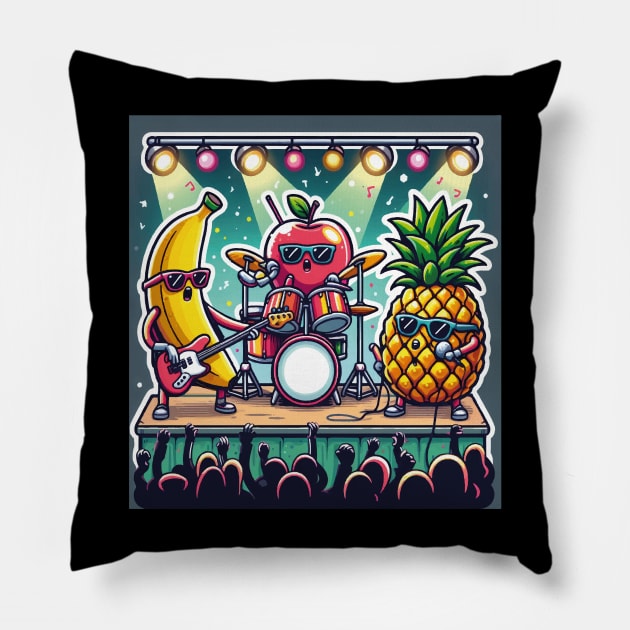 Funny Fruits Singing Pillow by SARKAR3.0