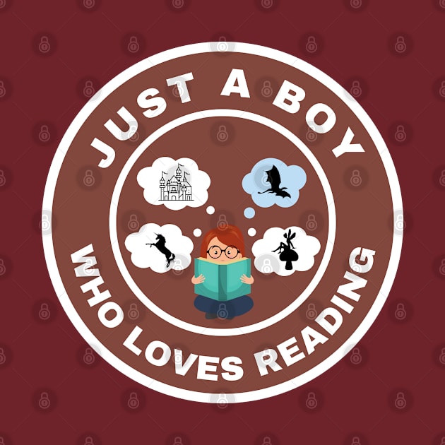 Just a boy who loves Reading by InspiredCreative