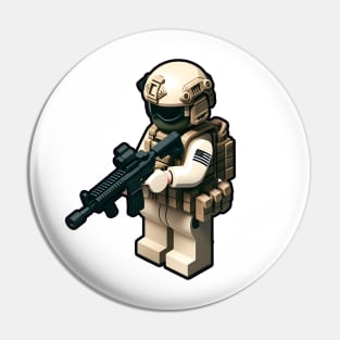 Tactical LEGO Pin