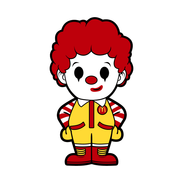 Ronald Mcdonald Chibi by untitleddada