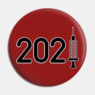 2021 Year of the OX and Vax T-shirt Pin