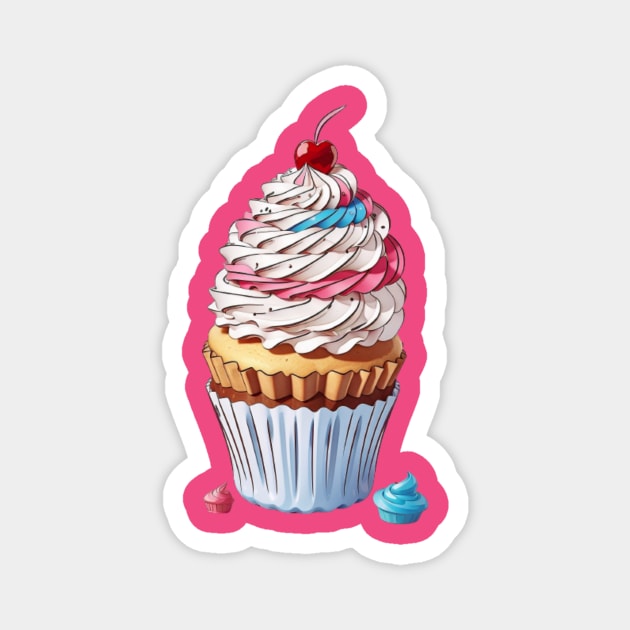 Cupcake Magnet by ATP S