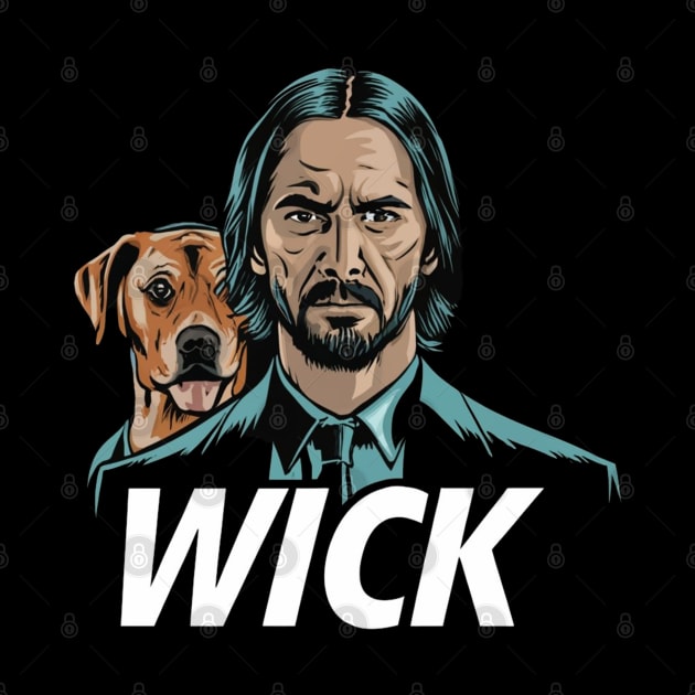 John Wick and dog by Aldrvnd