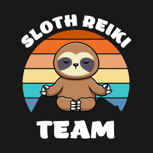 Sloth Reiki Team - Style 2 T-Shirt