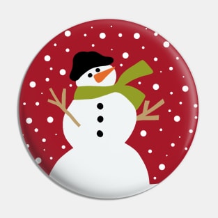 Cute snowman Pin