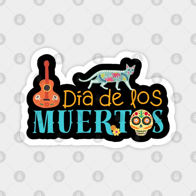 Dia De Los Muertos Magnet by stressless