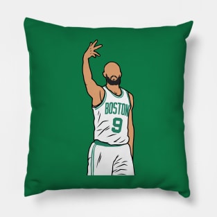 Derrick White 3 Point Celebration Pillow