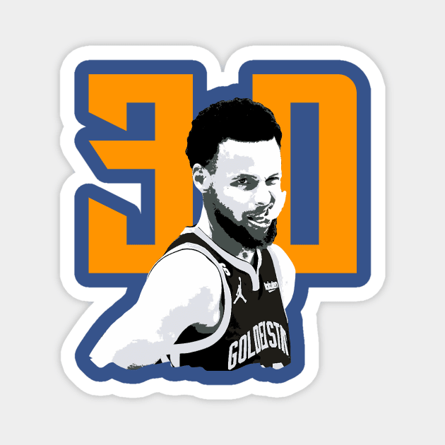 CURRY 30 Magnet by Tee Trends