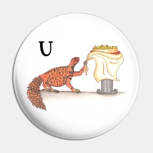 U is for Uromastyx Pin