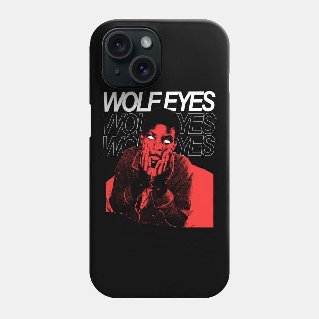 Wolf Eyes indie Phone Case by Joko Widodo