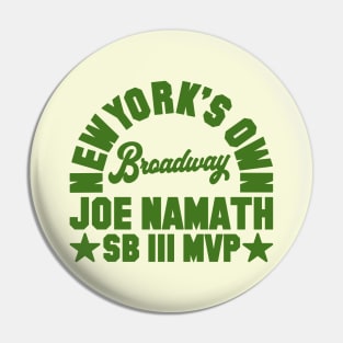 New York's Own Broadway Joe Pin