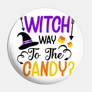 Witch Way to the Candy Pin