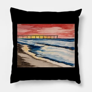 Fishing Pier Pillow