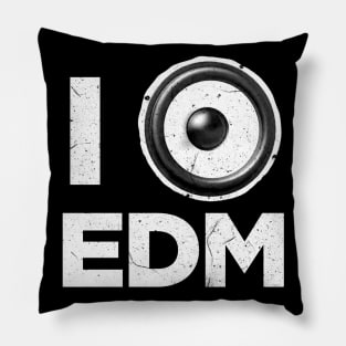 I love EDM Pillow