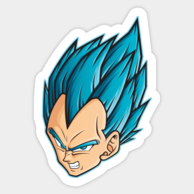 Dragon Ball Super Super Saiyan Blue Vegeta Vegeta Sticker