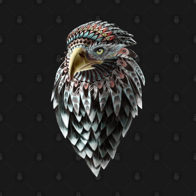 Mythical Eagle Shaman by SFDesignstudio