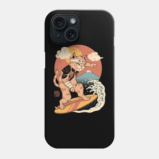 Meowster Surfer Phone Case