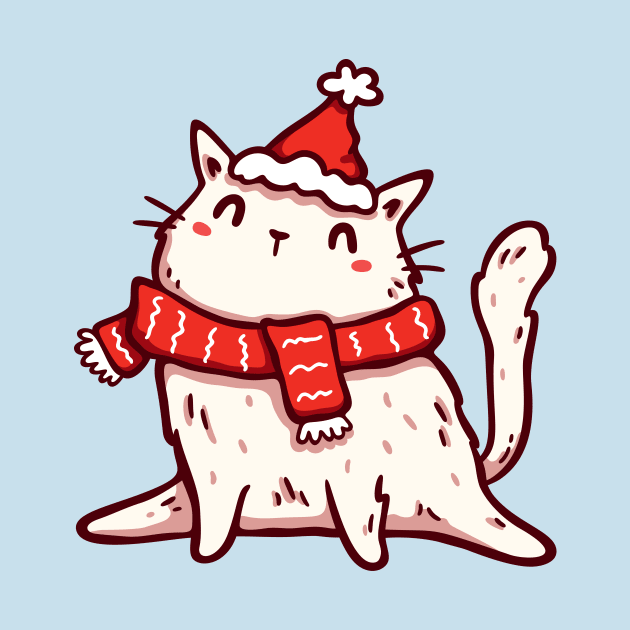 Christmas Kitten by LydiaLyd