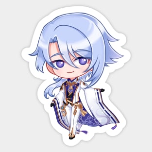 Kamisato Ayato Talents Sticker for Sale by crvptidnx