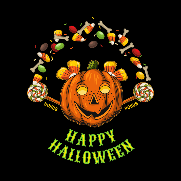 Happy halloween label by OA_Creation