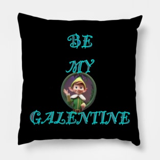 Galentines day elf Pillow