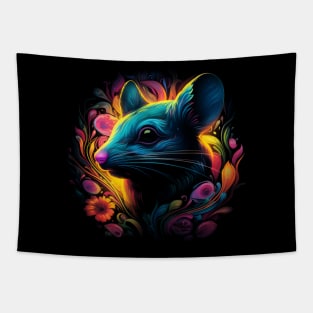 Neon Rodent #11 Tapestry