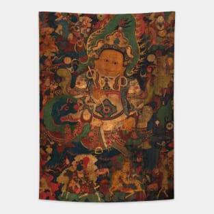 Vaishravana, Guardian of Buddhism and Protector of Riches Tapestry