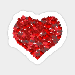 Giant Red Heart Magnet