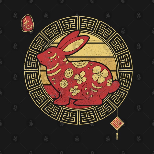 Year Of The Rabbit Chinese Zodiac by Ruffeli