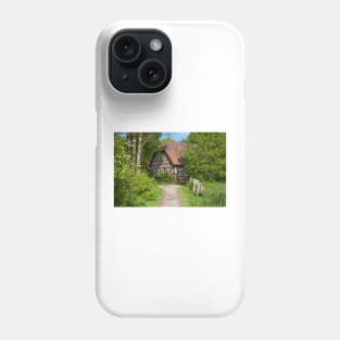 Bremen; Bremen-North, way; Schoenebeck; House; half-timbered house; Bremen Switzerland Phone Case