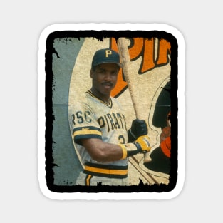 Barry Bonds in Pittsburgh Pirates Baseball Magnet