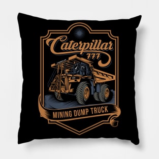 Caterpillar 777 Pillow