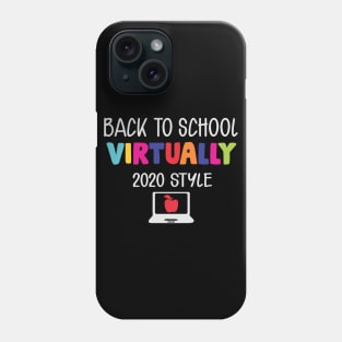 back to school virtually 2020 style Phone Case