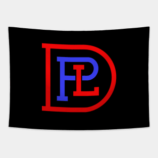 Unique DePaul monogram design Tapestry