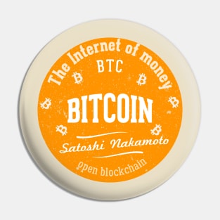 Bitcoin The Internet of Money Pin