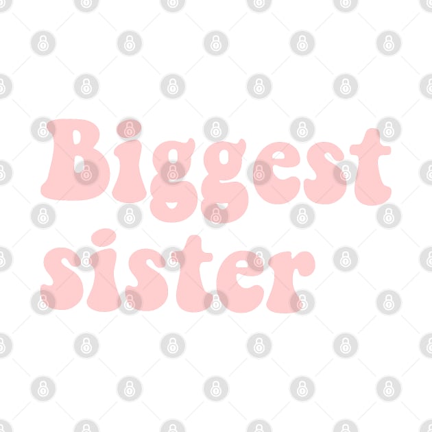 Biggest sister combo shirt by KdpTulinen