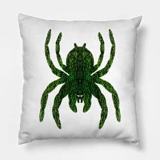 Cross Hatching Tarantula V14 Pillow