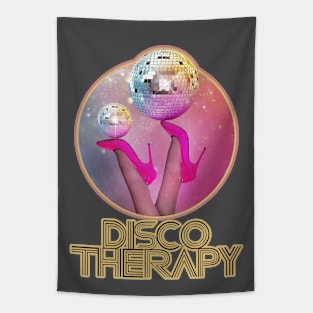 Disco Therapy 70s Music Tapestry